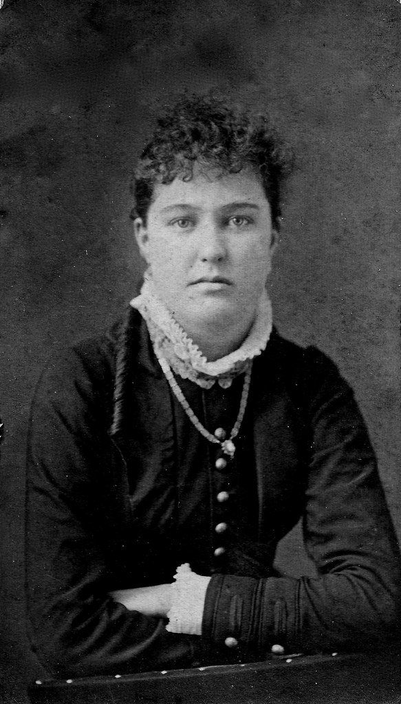 CDV of Mary Elizabeth Parks, Circa 1882