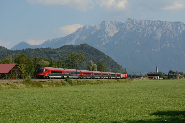 ÖBB-Railjet Steuerwagen (73 81 80-90 753-2 Afmpz) Oberaudorf