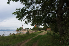 Shepelevskiy Lighthouse, Leningrad Oblast, Russia
