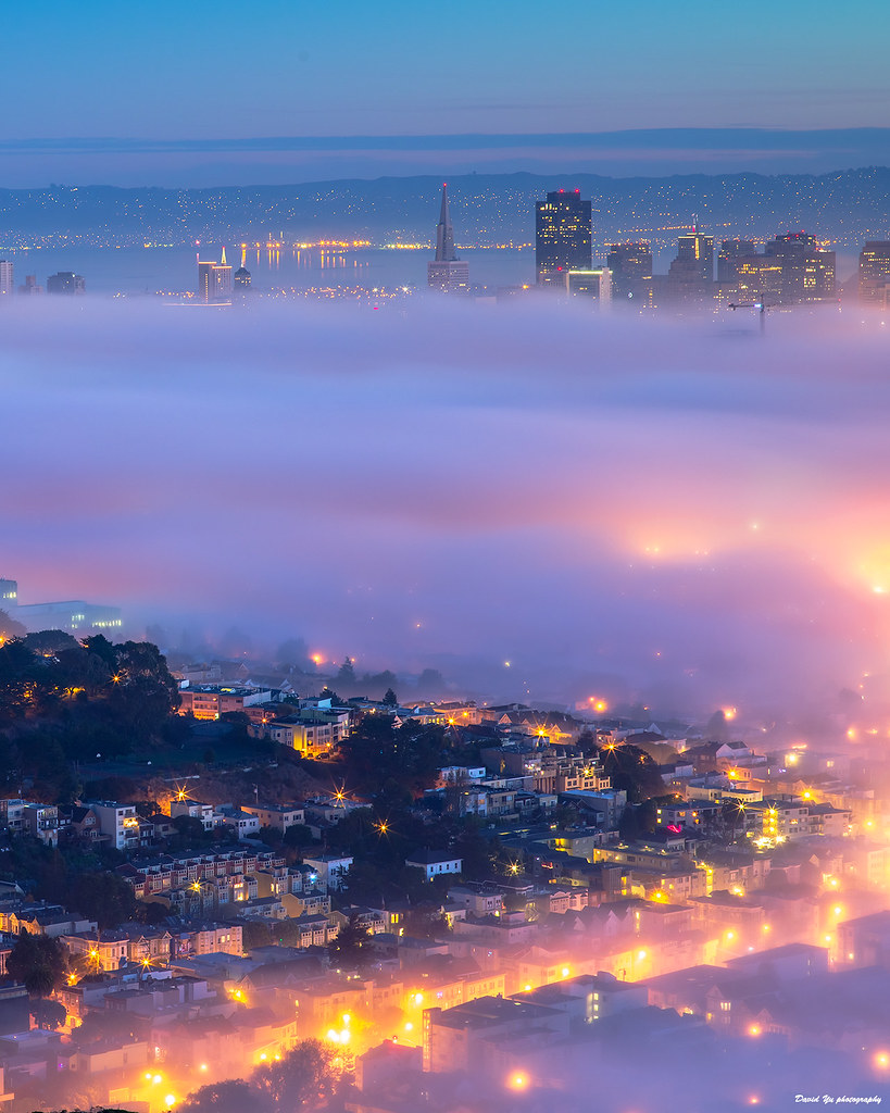 Layers of fog - San Francisco