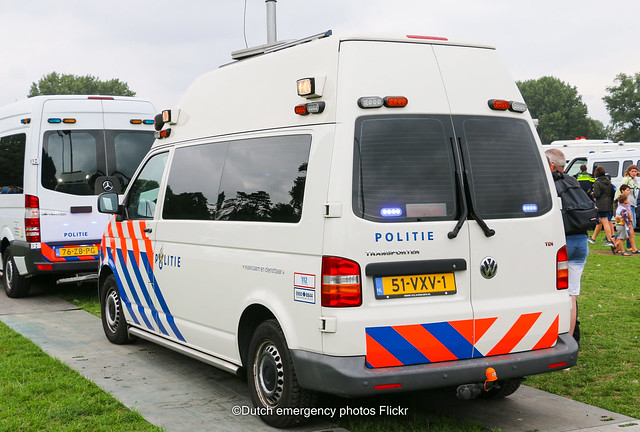 Dutch police Volkswagen Transporter VOA
