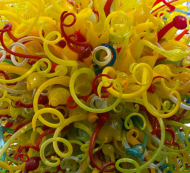 Dale Chihuly Glass Sculpture - Kew Gardens - London