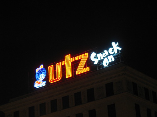 Neon Utz sign | Snack on! | Matt Brubacher | Flickr