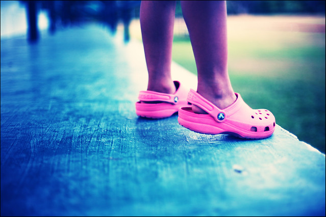 Pink Crocs (a.k.a more of 