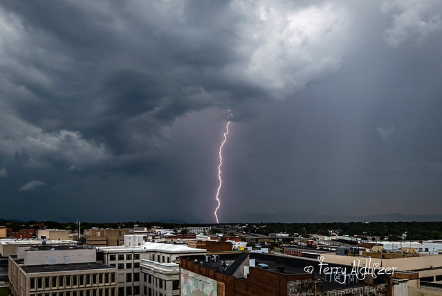 Daytime Lightning August 30 Roanoke