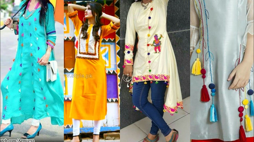 Stylish Casual Dress designs For Girls 