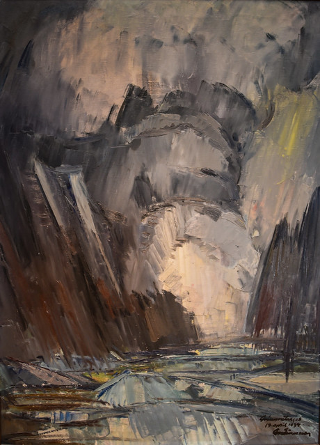 Gudmundur Einarsson fra Middal - Grimsvotn Eruption, 1934 at Reykjavík Art Museum Kjarvalsstaðir Reykjavik Iceland