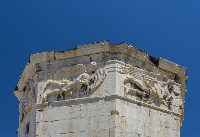 Tower of the Winds (Kyrrhestos' Clock) - Roman Agora - Athens, Greece
