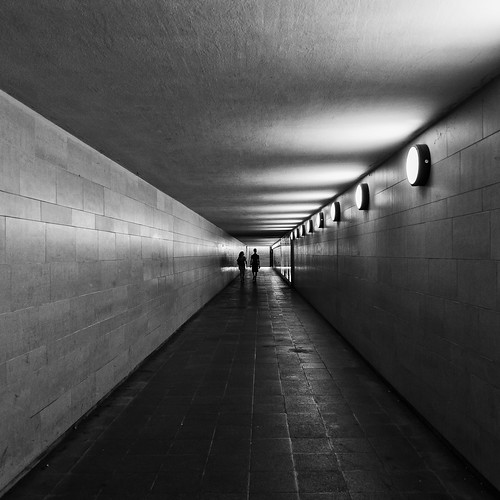 berlin deutschland de people tunnel contrast blck white blackandwhite bnw person silhouette square pov