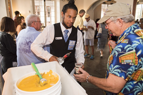 Mango Freeze and a shot at the WWOZ Groove Gala on September 6, 2018. Photo by Ryan Hodgson-Rigsbee www.rhrPhoto.com