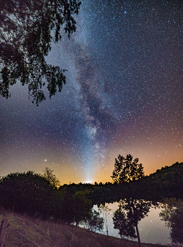 starrynight stars sternenhimmel vulkaneifel lake voielactée milkyway milchstrase astrofotographie deutschland eifel germany