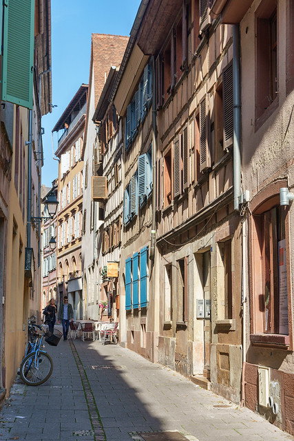 Very Narrow Strasbourg Street