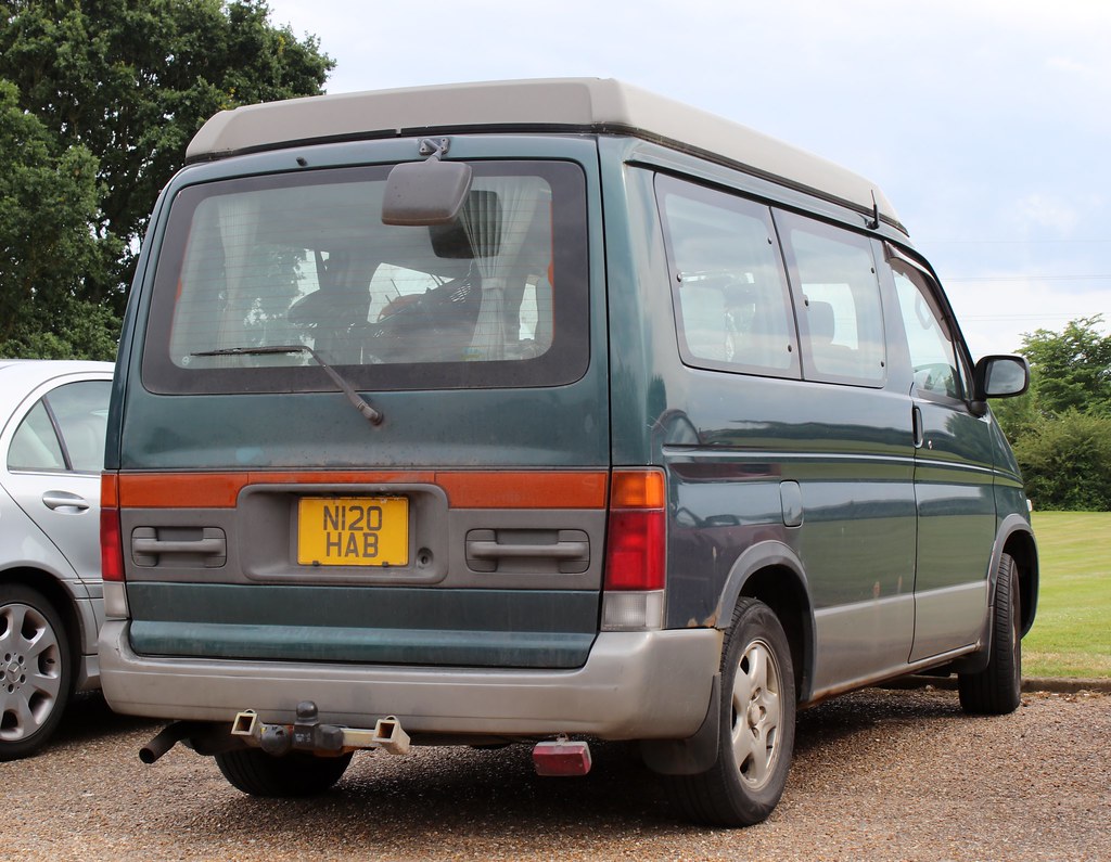 N120 HAB | 1996 Mazda Bongo Friendee camper. Registered in J… | Flickr