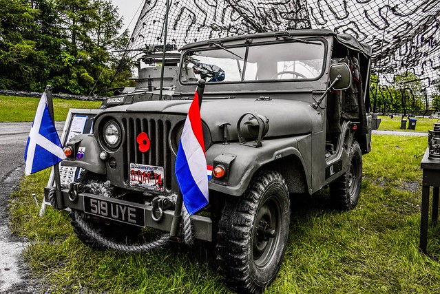 NEKAF Jeep - Alford Military Vehicle Tattoo - 2018