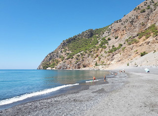 Agia Roumeli spot for road trip in Crete