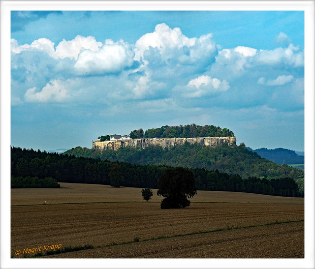 Blick auf die Festung Königsstein