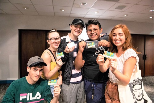 Student IDs at Orientation, 9-3-2018