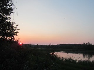 Sonnenuntergang in Oberpfälzer Seenland