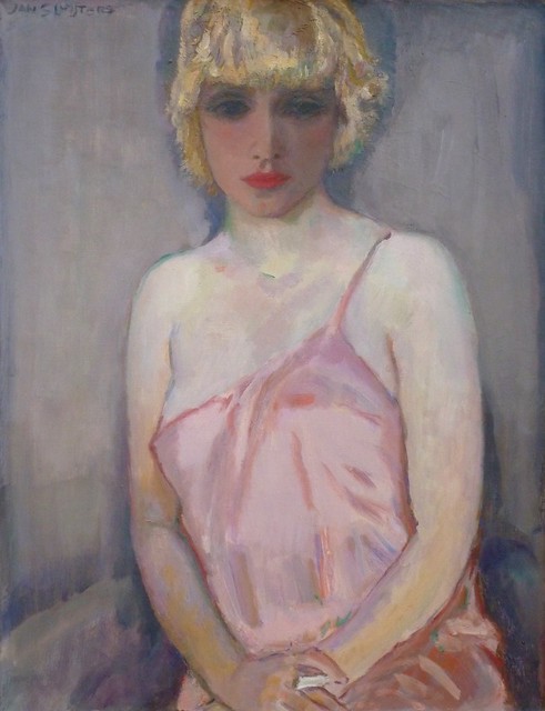 Jan Sluijters, Jonge vrouw met sigaret (1929)