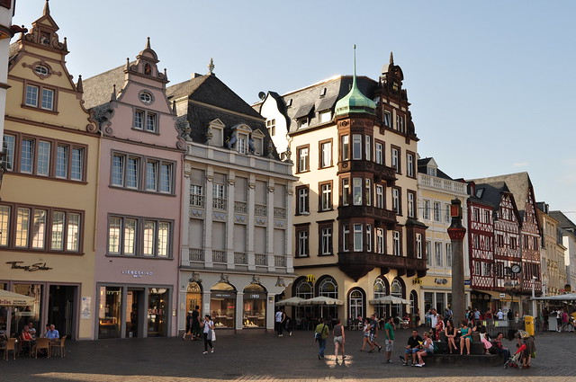 Marktkreuz (958), Hauptmarkt, Trèves, Rhénanie-Palatinat, Allemagne.