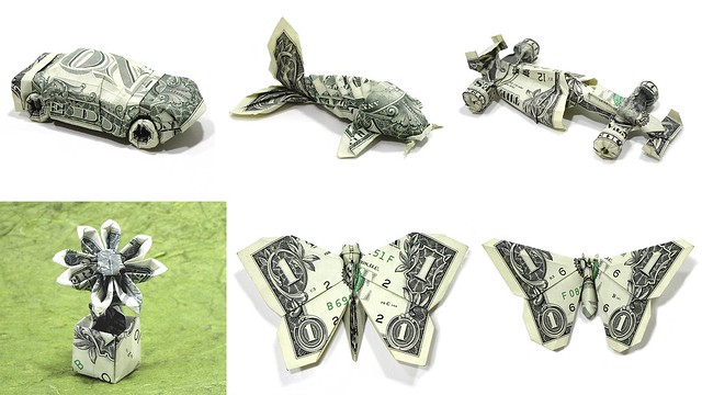 Origami Dollar Tutorials Compilation