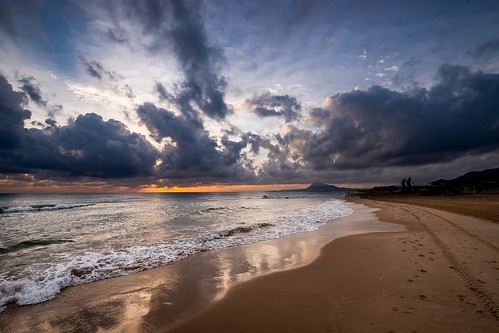 sunrise costablanca españa playa beach comunidadvalenciana spanien sonnenaufgang oliva amanecer strand
