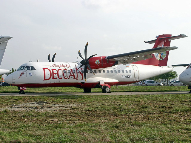 F-WKVI ATR42 Deccan