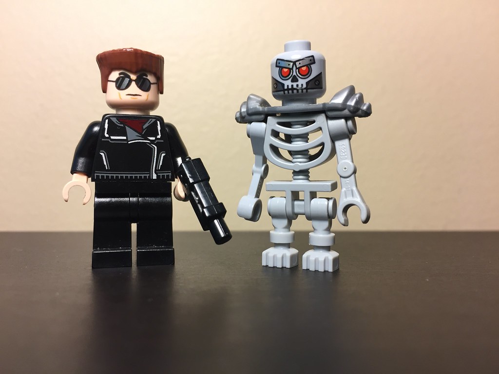 kaste støv i øjnene Markér nødvendighed Lego Terminator Figures (entry for Æ5's Contest) | Fun Fact:… | Flickr
