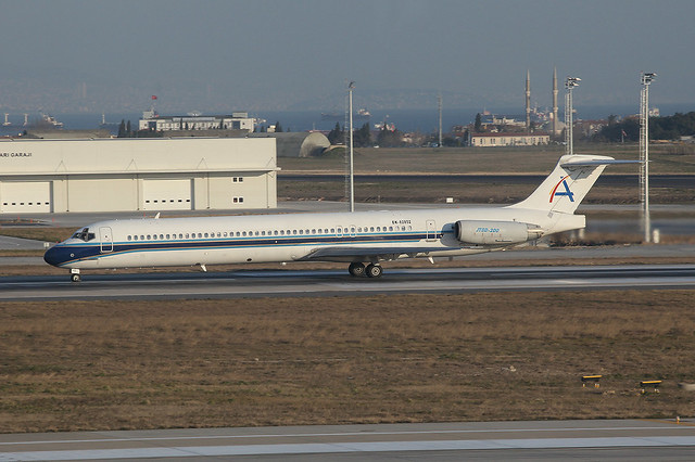 EK-82852, McDonnell Douglas MD-82 Ararat International Airways @ Istanbul-Atatürk IST LTBA