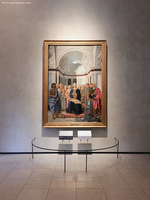 Pala di Brera, Piero della Francesca, sala 24