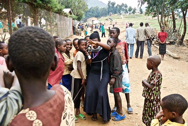 Carine Asha at Kiziba Camp, Kibuye, Rwanda