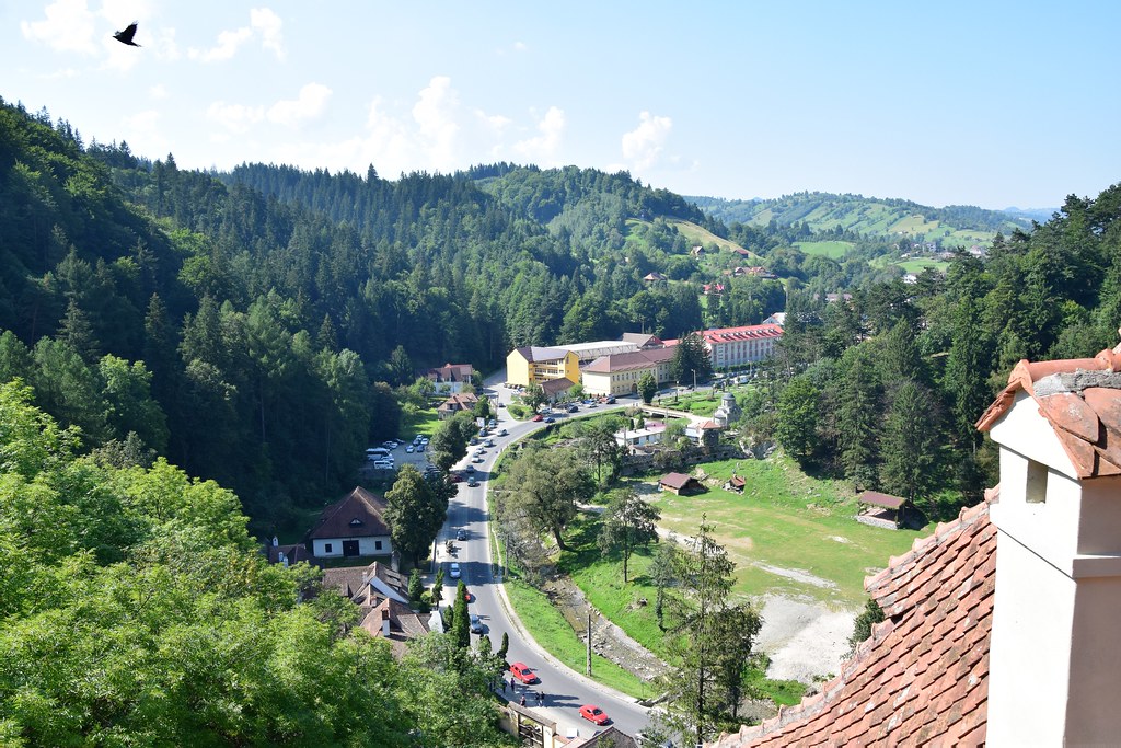 🇷🇴 🇪🇺 🌟 Vista desde el Castillo de Bran (Transilvania, Rumanía, 18-8-2018) ⭐⭐⭐⭐⭐
