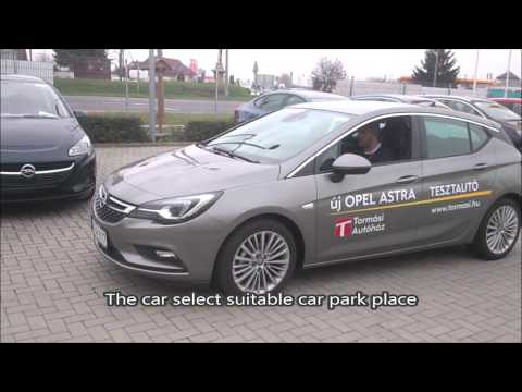 Cars Videos : Opel Astra K (2015) Automatic Parking System