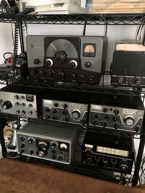 Vintage Radio Rack