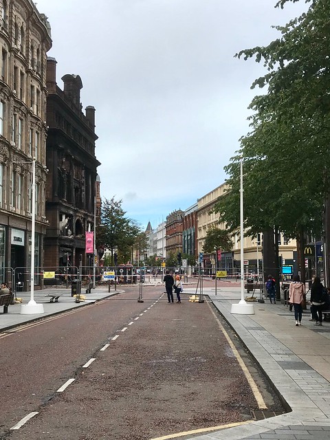 The Bank Buildings, Belfast, following the 2018 Fire