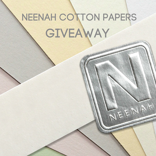 NEENAH 100% Cotton Papers - Giveaway