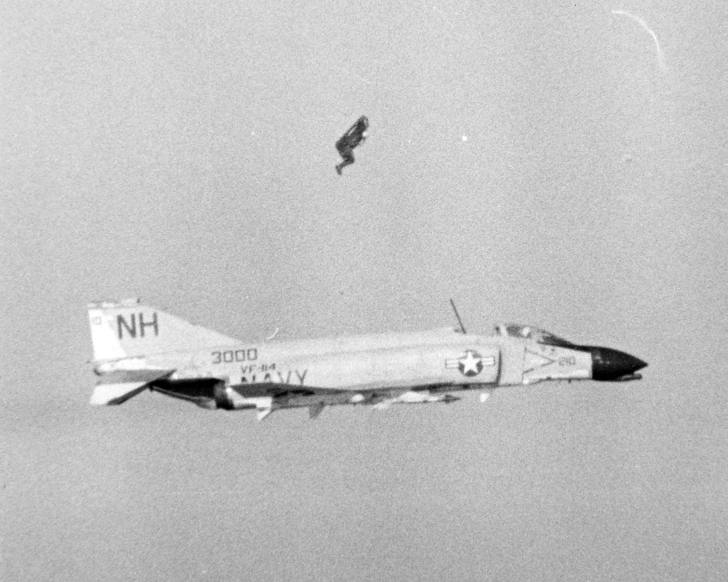 F-4 Phantom's pilot ejected
