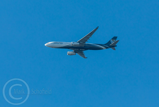A week in June 2018 013 - Oman Air Airbus A330-200 heading for Manchester