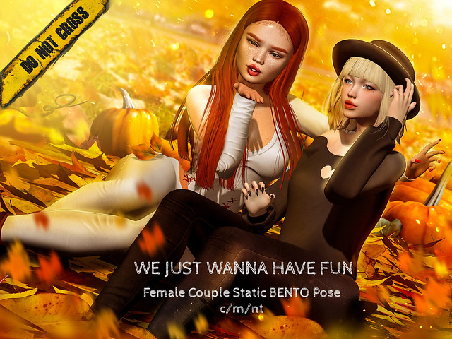 -DNC- We just wanna have fun - Female Couple Bento Pose