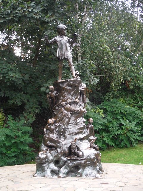 Peter Pan Sculpture, Kensington Gardens SWC Short Walk 19 - Royal Parks