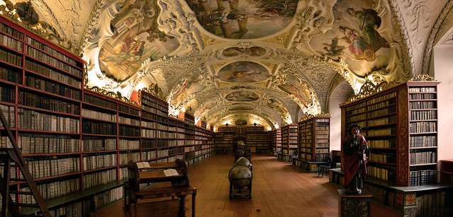 Prague - Couvent de Strahov - salle théologique