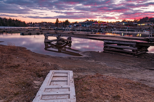 Kenora sunset HDR by Paakkonen Photo, Kenora sunset HDRcanada canadarocks garypaakkonen hdr kenora lakeofthewoods photography pier d300s d