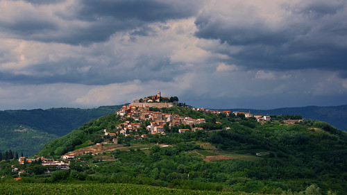 valterb valter view village tourist travel tree tourism trip trees town tower landscape light sky shadow scenic summer shapes scenery blue building buildings beautiful bright green istra istria motovun mountain hill road grass field panorama grapes vineyard wine house church