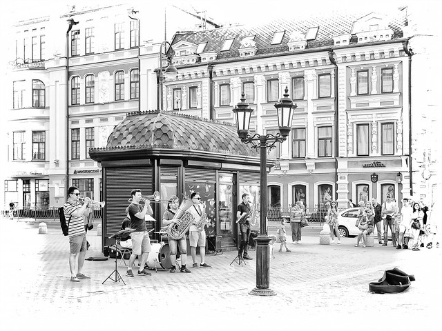 Kazan, street scene