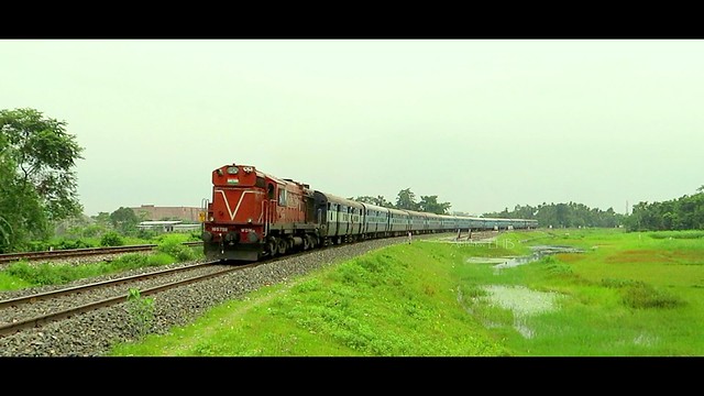 Teesta Torsha Express with JMP ALCo WDM3D