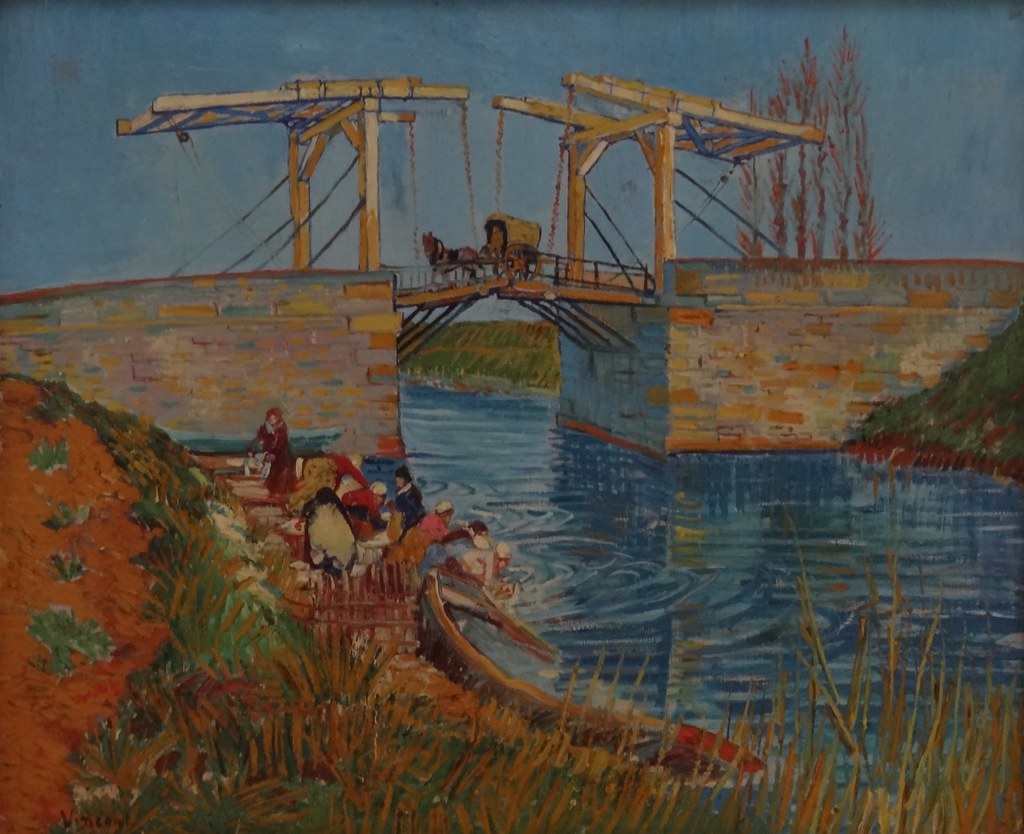Bridge at Arles (Pont de Langlois) - Vincent van Gogh