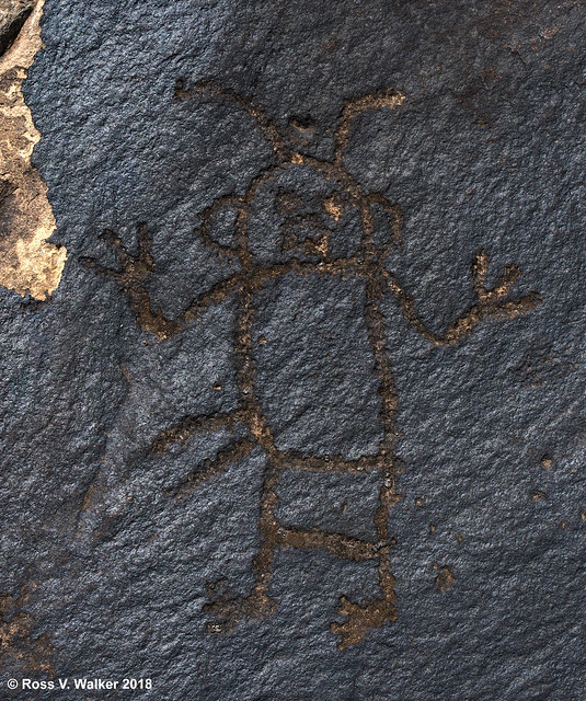 Black Petroglyph