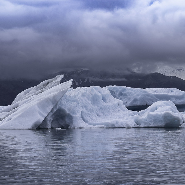 Icebergs in Galcier Lagoon
