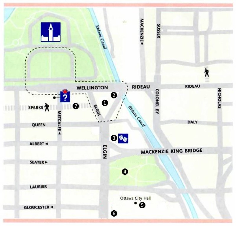 Ottawa Elgin Street Map