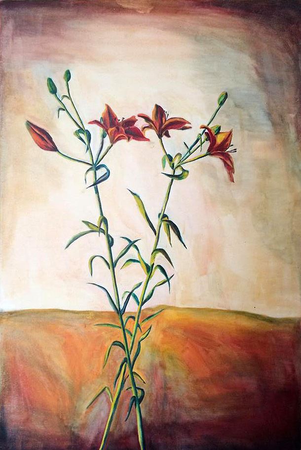 flower painting oil on canvas ציירים ישראלים   flowers paintings raphael perez drawings drawing